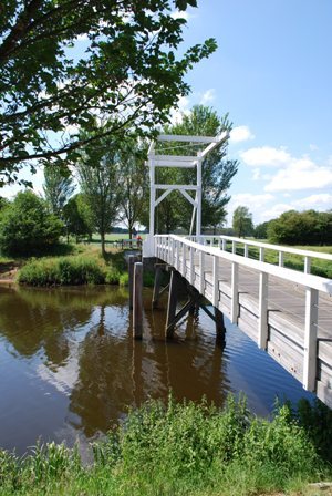 fietsbruggetje Giethemer kerkpad in Dalmsholte